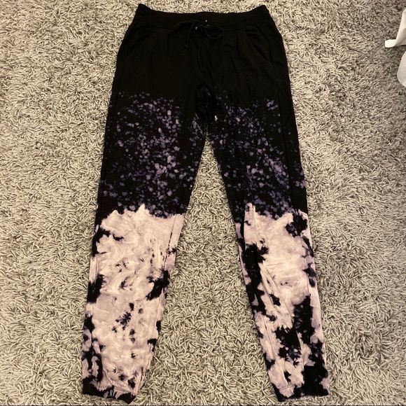 Young Fabulous & Broke Pants - Young Fabulous & Broke Bleach Motto Sweatpants